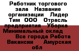 Работник торгового зала › Название организации ­ Лидер Тим, ООО › Отрасль предприятия ­ Уборка › Минимальный оклад ­ 25 200 - Все города Работа » Вакансии   . Амурская обл.